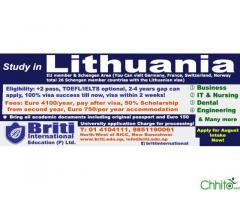 Study in Lithuania (EU member & Schengen Country)