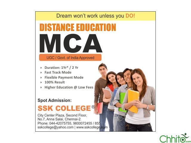 MCA Correspondence & BCA Distance Education