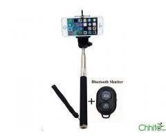 Selfie Stick - With Bluetooth Remote