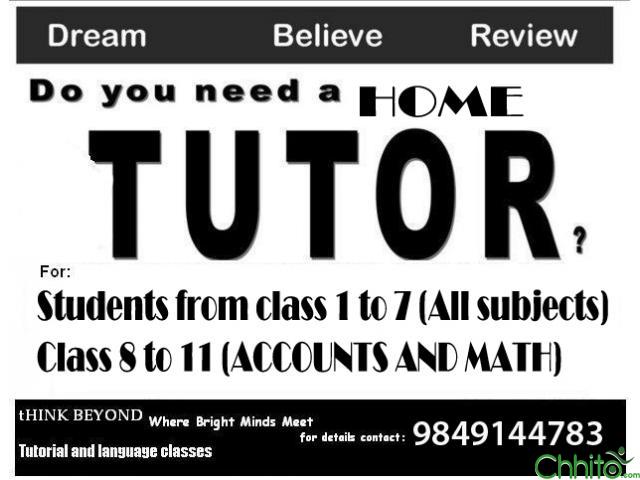Home Tuition???