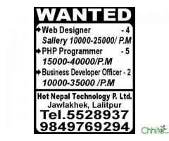 Wanted For IT Profesional